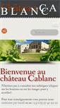 Mobile Screenshot of chateaucablanc.com